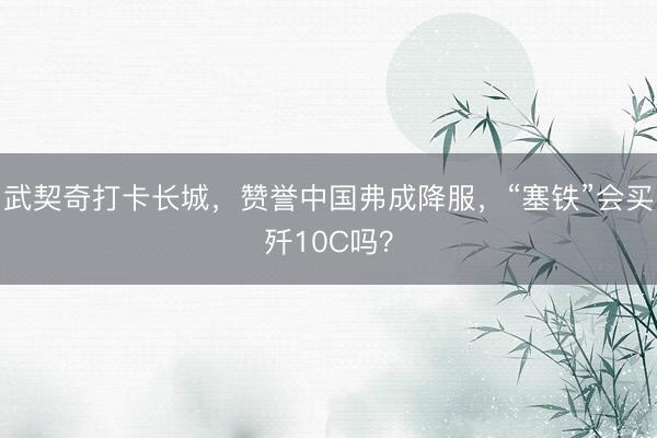 武契奇打卡长城，赞誉中国弗成降服，“塞铁”会买歼10C吗？
